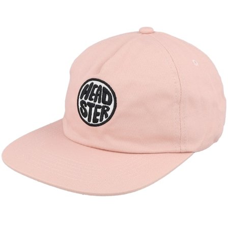Headster - Pink snapback Czapka Z Daszkiem - Kids Beachy Pink Strapback @ Hatstore
