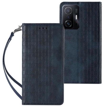 Galaxy A53 5g Plånboksfodral Magnet Strap - Blå