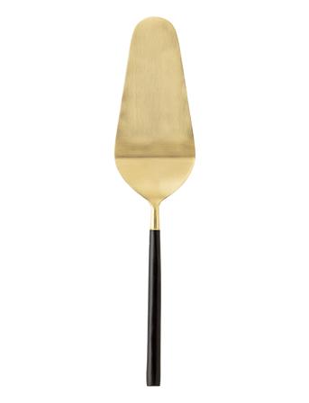 Kagespade, Sort, Rustfri Stål Home Tableware Cutlery Cake Knifes Guld Bloomingville