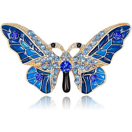 Sommerfugl Brosche nåle Kvinder Emjle Insekt Pin Lapel Pin Sikkerhedsnål