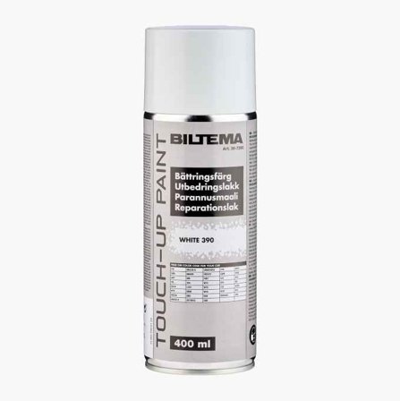 Biltema - Utbedringslakk hvit 400 ml