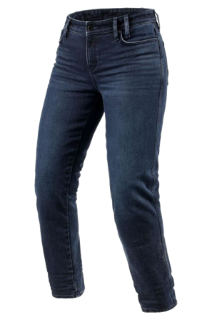 Rev'It! Motocyklové Džíny BF Dámské Tmavá Modrá/Černá W27 x L32