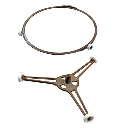 Mikroaaltouunin pyörivä rengas Mikroaaltouunin kääntöpöydän alustan rullan tukipyörän rengas Mikroaaltouunin ruoanlaitto Multi 17.80X17.80X1.50CM 