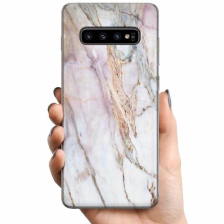 Samsung Galaxy S10+ Tpu Mobilskal Marmor