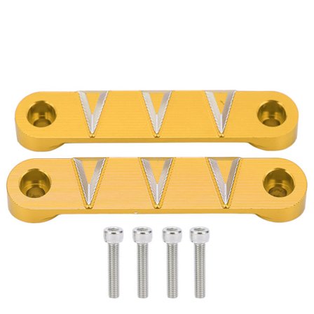 Yamaha NMAX 125 150 155 2015-2019 Foraksel Mudguard Plade Dæk Trim Udskiftning Gul