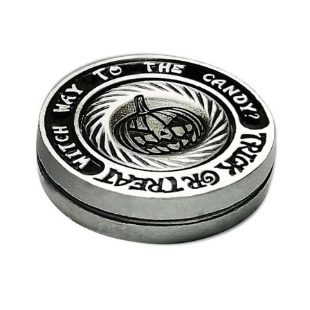 Fidget Coin Slider Coin Legetøj Bærbart Metal Fidget Slider Haptisk Mønt Angst Gave