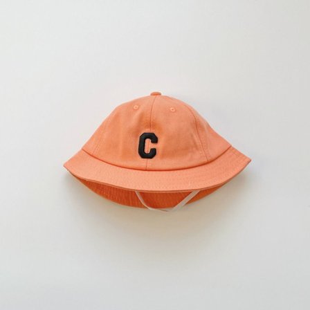 Baby Bucket Hat Cap ORANGE