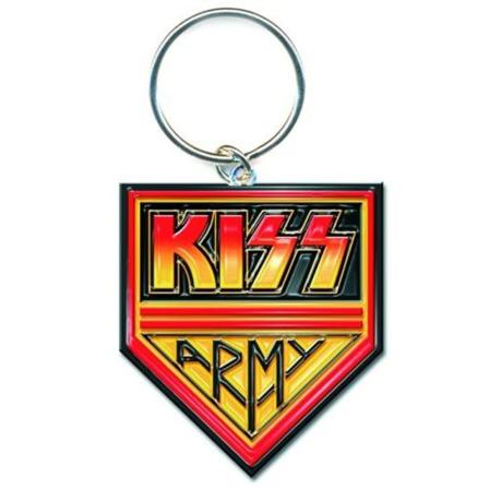 Nyckelring - KISS - Army Pennant Multicolor