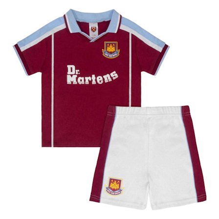 West Ham United FC Toddler 2000 Hemställ 12-18 Månader Vinröd