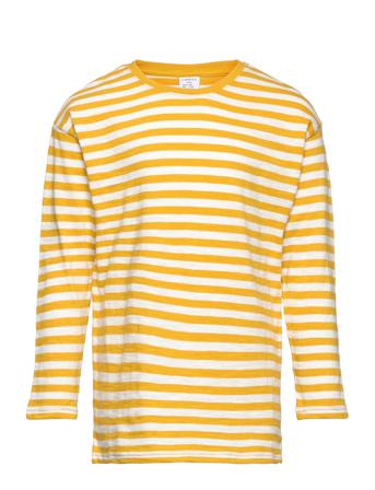 Top Ls Essential Stripe T-shirts Long-sleeved T-shirts Monivärinen/Kuvioitu Lindex