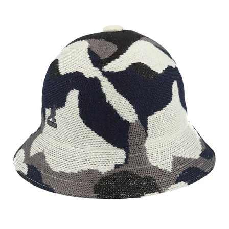 Kangol - Joyful Collage Casual Black Mix Bucket Bucket Camo Hat - @ Hatstore