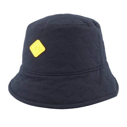 J.Lindeberg - Zwart bucket Hoed - Quilted Hat Black Bucket @ Hatstore