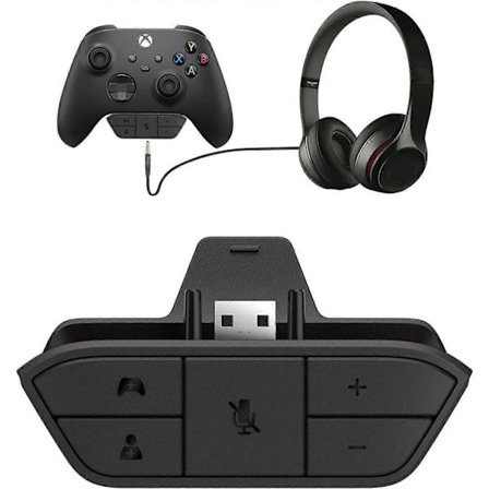 Stereo Headset Adapter til Xbox One, Xbox Headset Adapter, Xbox One Headset Adapter, Juster Lydbalance