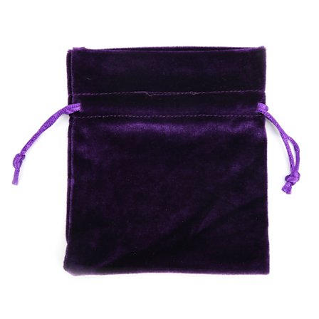 Nyöri Tarot-pussi, samettinen pehmeä kangas, pelikortit, korut, kolikot, säilytyspussi, violetti