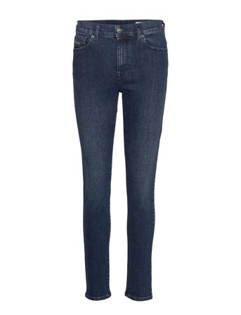 D-Roisin Trousers Skinny Jeans Blå Diesel Women