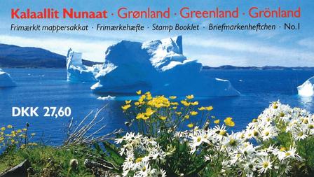 Grønland 1989 - AFA H-1 - Frimærkehæfte - Stemplet
