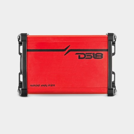 Amplificador marítimo DS18 MP, 12 V, 480 W, com 4 canais