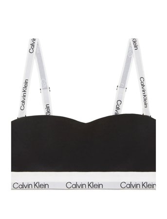 Lightly Lined Bandeau Black Calvin Klein