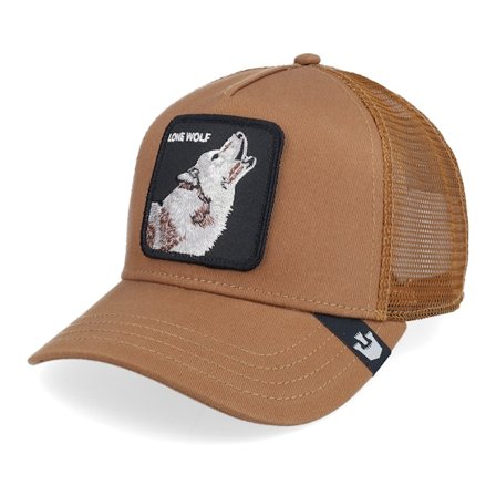 Goorin Bros. - Brun trucker Keps - The Lone Wolf Caramel Trucker @ Hatstore