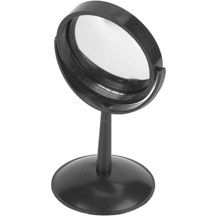 Korkea läpinäkyvä kupera kovera peili kolmoinen prisma jalustalla