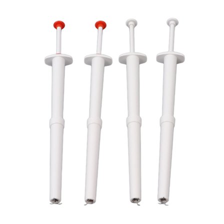 4 stk Pickle Picker Fleksible multifunksjonsklyper i rustfritt stål Olivenpepper Grabber for kjøkken Restaurant Mat