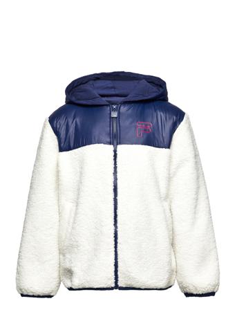 Bordeaux Sherpa Jacket Sweatshirts & Hoodies Fleeces & Midlayers Multi/mønstret FILA