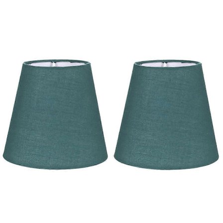 2 stk. Lampeskjermer i stoff Taklampe Lysekrone Lampetrekk Støvtette Trekk[D]