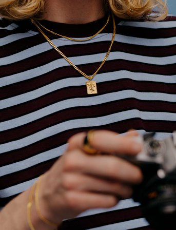 IX Studios Ix Angel Pendant - Gold - 50 cm 50 cm