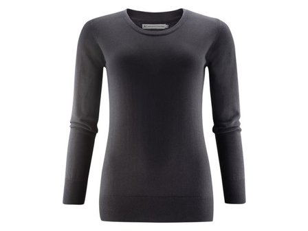 JAMES HARVEST Finstickad tröja u-ring dam svart XS - Lyreco - Yrkeskläder - Tröjor och Sweatshirts - Stickat