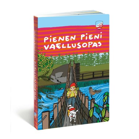 Calazo förlag Pienen pieni vaellusopas literature Red OneSize