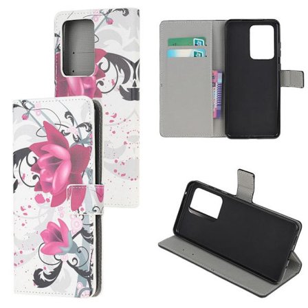 Plånboksfodral Samsung Galaxy S21 Ultra - Lotus