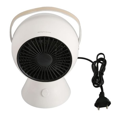 Pieni lämpöpuhallin 1300W Kannettava Hiljainen Nopea Lämmitys Tila Lämmitin Makuuhuoneeseen Toimistoon Valkoinen Musta EU-pistoke 100V-240V