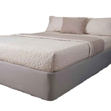 Belledorm Jersey Bäddkjol Enkel Molngrå