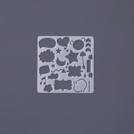 20 stk Graffiti hul skabelon Eksplosionsboks Tema DIALOG DIALOG