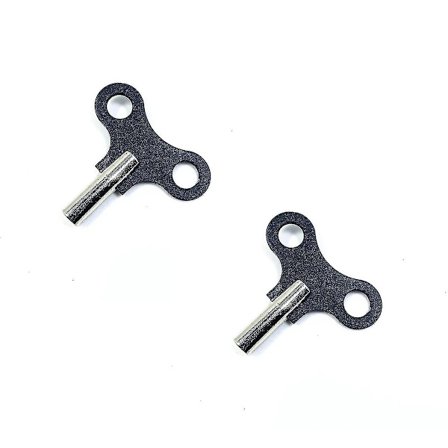 Urnøgle, urtilbehør træ ur optrækker nøgle 2stk -