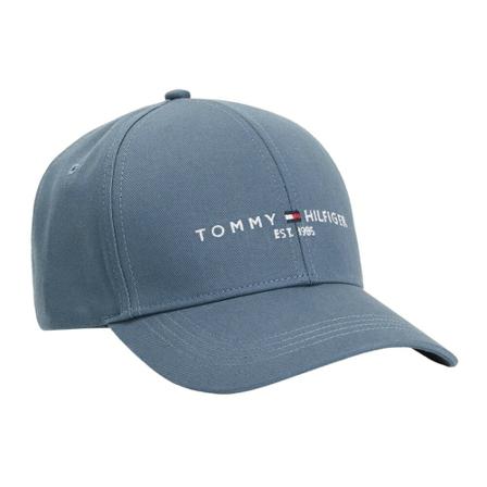 Tommy Jeans Pet- TH Established , Blauw , Heren , Maat: ONE Size