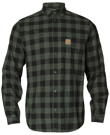 Härkila Skandinavisk L/S Green check