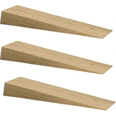 48x Hardtre Kiler i Tre (95mm X 19mm) Ideell For Gjerdepanelkiler, Tre Shimser Eller Pakninger