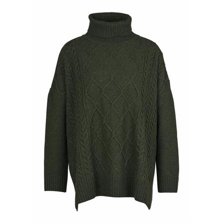 Barbour Turtlenecks grön, Dam Polotröjor, Dam, Storlek: L