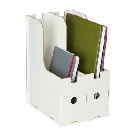 Magasinsamlare med 2 fack för DIN A4