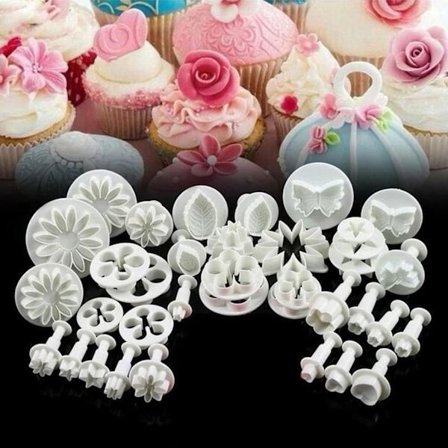 DIY Baking Supplies Spiselige Blomster Kakedekoreringsutstyr
