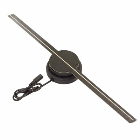 3D Hologram Projektor med WiFi-tilslutning, Holografisk Reklame Display til Forretningsarrangementer og Butikker, LED Hologram Fan med App