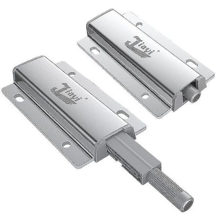 Stærk skab dør magnet 28kg 2 stykker magnetiske møbel låse kraftig dør magnet rustfrit stål heavy duty skab skab magnet