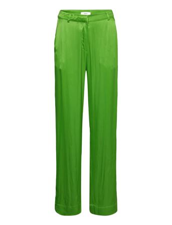 Enkafir Satin Pants 6975 Vide Bukser Grøn Envii