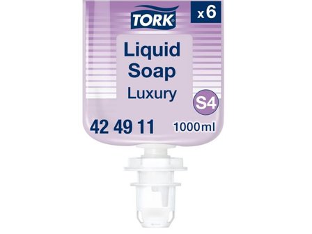 TORK Tvål S4 Luxury 1L - Lyreco - Städ och hygien - Tvål och hygien - Hygiensystem - Tork