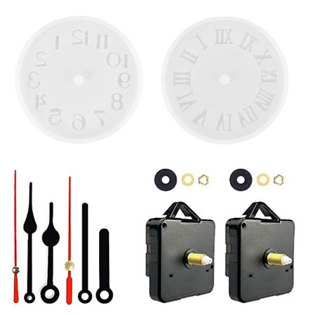 Gør-det-selv urværk, lydløst kvarts urværk, silikone vægurværk, gør-det-selv ur reparationsdele