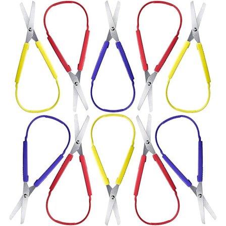 10 st 8 tum Loop Saxar Tonåringar Vuxna Anpassningsbar Klippning