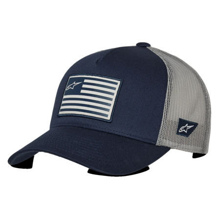 Kappe Alpinestars Flag Marineblau/Grau Einheitsgröße