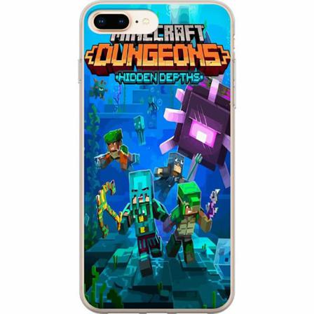 Apple Iphone 8 Plus Mjukt Skal - Minecraft