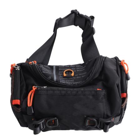 Herre Fanny Pack Vandtæt Bumbag Rejse Udendørs Sports Cykling Klatring Multifunktionel Høj Kapacitet Talje Taske Sort S